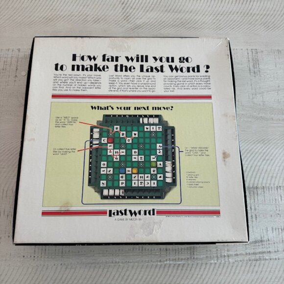 Vintage 1985 Milton Bradley Last Word - Picture 10 of 10